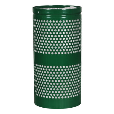 20-Gallon Hunter Green Landscape Series Receptacle